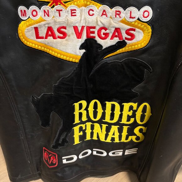 Rodeo Vegas Leather Contestants Jacket - Picture 7 of 7